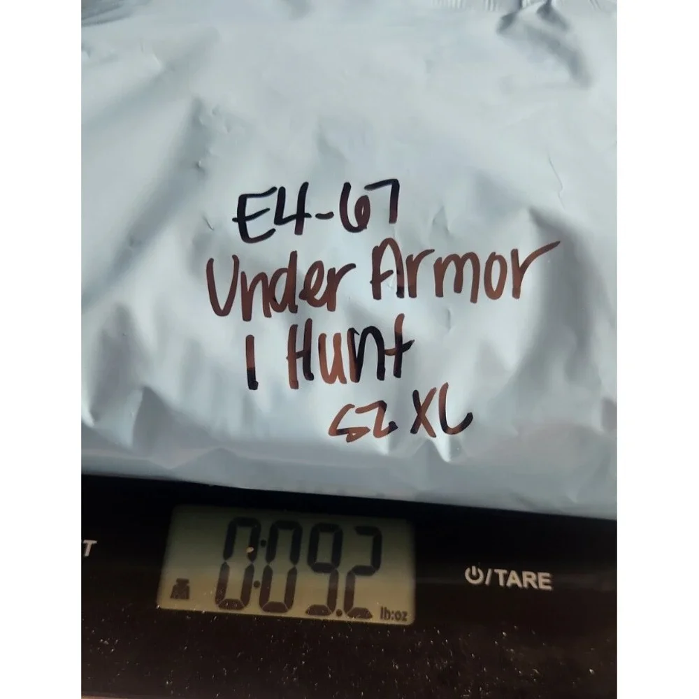 Under Armour Mens I Hunt Long Sleeve Tee Size XL Navy Blue Casual‎ Lounge